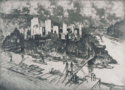 Nova york de Joseph Pennell